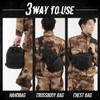 Catsobat Body Bag, Shoulder Bag, Cross-Body Bag, Waterproof, Compact, 7