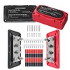 Jamgoer 450A Bus Bar 12v Power Distribution Block 6 x