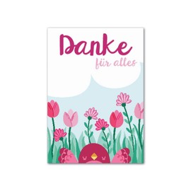 #detailverliebt 15 Thank You Cards I dv_171 I DIN A6 I Set Thank You Cards Thank You After Wedding Christening Birth for Communion Confirmation