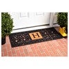 Calloway Mills Calloway Mills 170011741H Rubber Monogram Doormat, 17" x