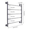 10 Tiers Retail Display Tie & Scarf Rack, Belt Pants