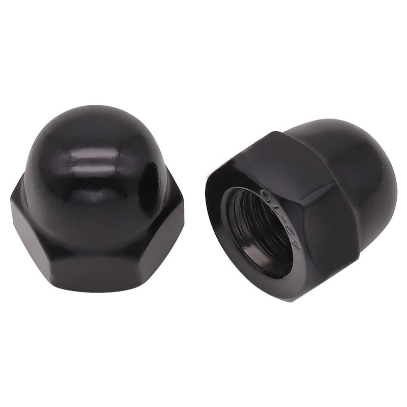 RoyceMart 1/2-13 (10 Pack) Stainless Steel Cap Nuts, Acorn Cap