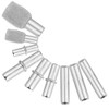 TOVOT 100PCS Shelf Pins Assortment Kit 4 Styles Shelf Support