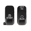 Cyreedom Morotcycle Black Handlebar Control Button Caps Handlebar Switch Housing