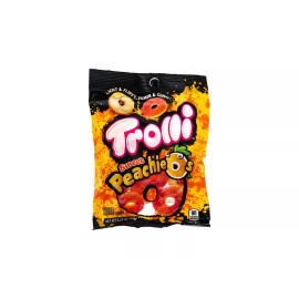 Trolli Peachie O's Gummy Rings 12 Count - 4.25 oz