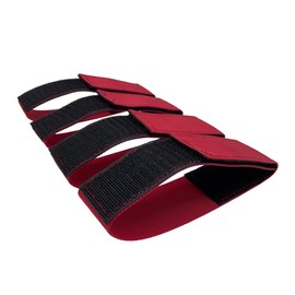 Soft Top Roof Tie Down Strap for Jeep Wrangler JK,Adjustable Soft Top Tension Strap,Red(Pack of 4)