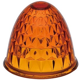 Jet Inoue 631588 G Shaped Bath Marker Lamp Replacement Glass Lens Amber