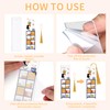 24 Pcs Acrylic Bookmark Blanks with Tassels: Clear Bookmarks Making