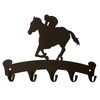 Dragon Laser Ltd., Horse & Jockey Decorative Hooks, Horse Racing,