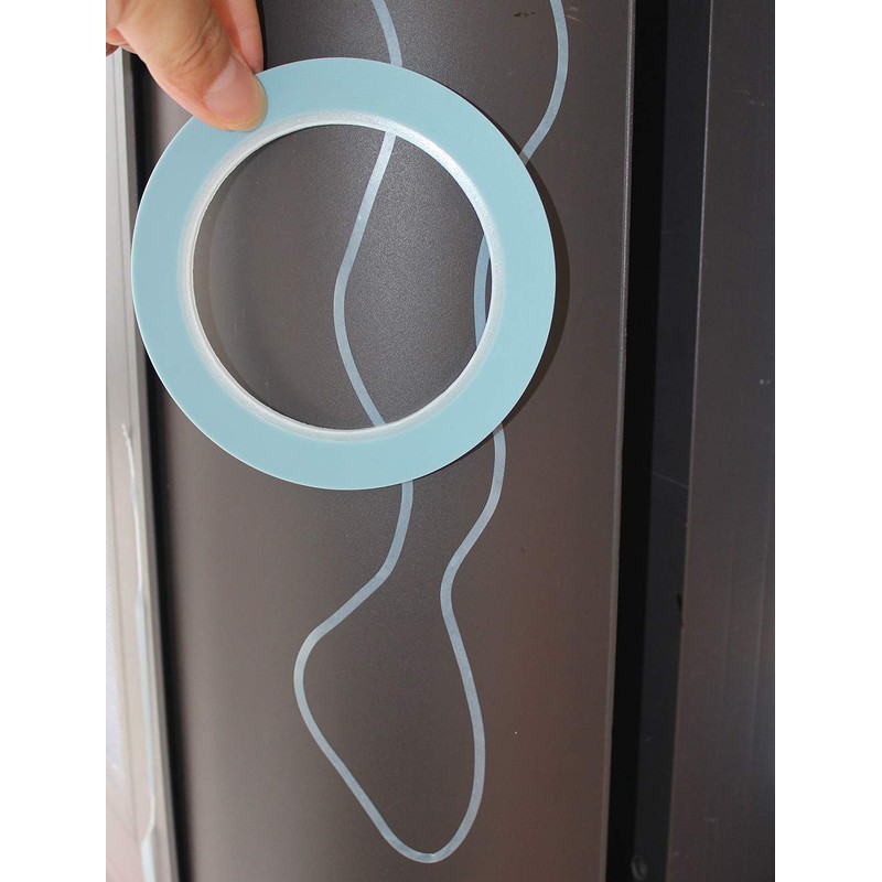 JINBING Mix 6Rolls High Temperature Vinyl Fine Line Fineline Masking