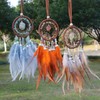 Natural Agate Dream Catchers 7 Chakra Crystal Gemstone Dream Catcher