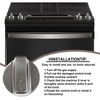 W11517331 W11117415 4-Pack Range Surface Burner Knob/Oven Knobs Compatible with