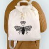 Azeeda 'Queen Bee' Canvas Rucksack/Backpack (RK00003087)