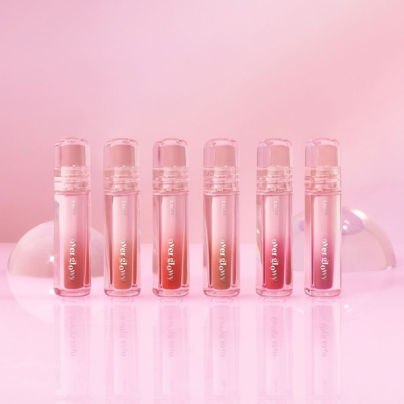 Etude 2 overglow tints / Create plump, voluminous lips /