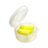 (Antibacterial) Ear Plugs Large Capacity Pack, Yellow, 60 Pairs (120