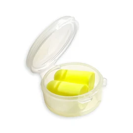 (Antibacterial) Ear Plugs Large Capacity Pack, Yellow, 60 Pairs (120 Pieces), Case Included, Ear Plugs