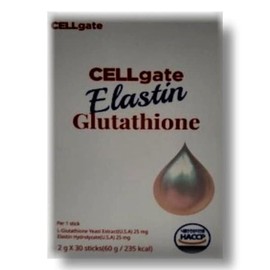 [건강식품] 셀게이트 엘라스틴 글루타치온 2g 30포 [Health Supplement] Cellgate Elastin Glutathione 2g 30 Packs