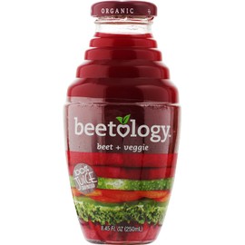 Beetology Organic Beet and veggie Juice 8.45oz (6 Pack)