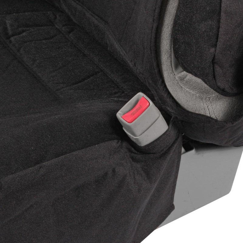 BDK Velour Fabric 2-Pack Front Seat Covers for Pick-Up Trucks,