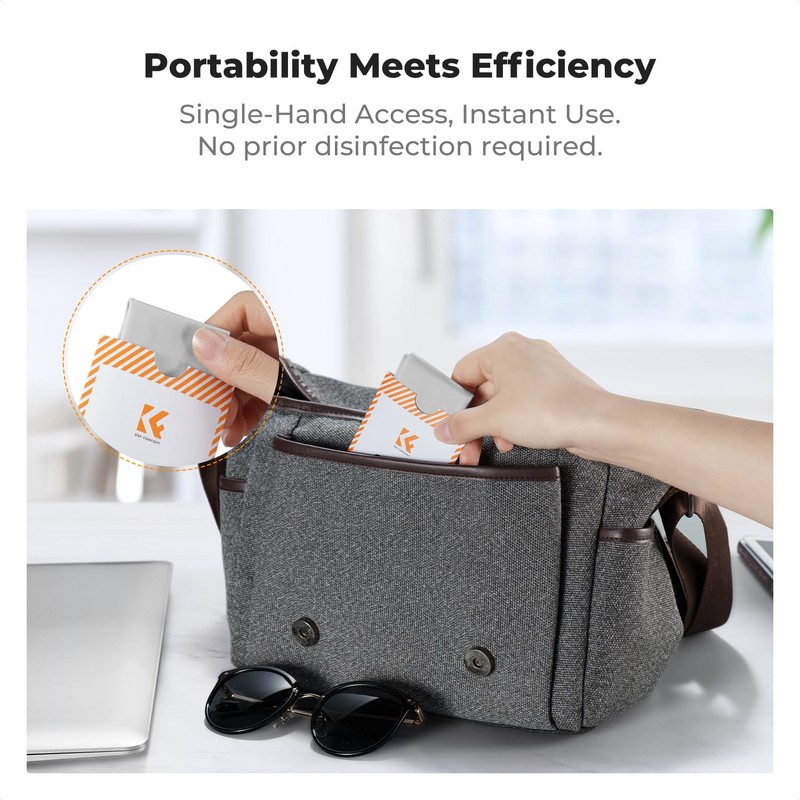 K&F Concept Microfibre Cleaning Cloths for Lenses, Glasses, Screens &