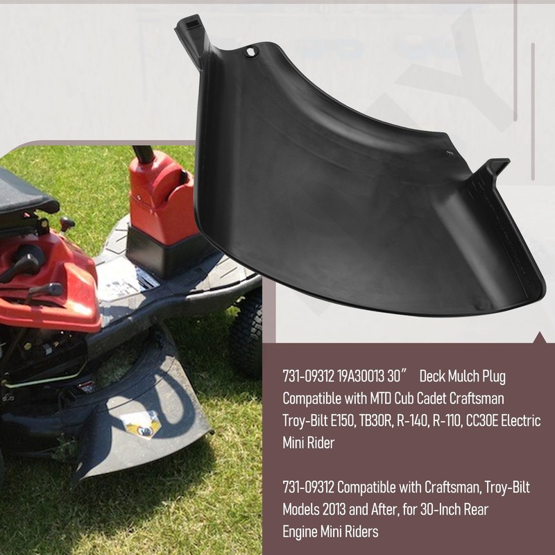 HTJYMY 731-13549 30″ Side Discharge Chute & 731-09312 19A30013 30″