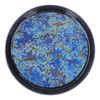 Small Tea Tray Complex Pattern Round Alloy Decorative Tea Serving