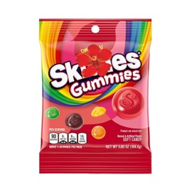 Original Bite Size Gummy Candy Bundle - Assorted Flavors - Strawberry, Lemon, Orange, Grape, and Green Apple - 5.8 Ounces (6 Pack) - By Litezout