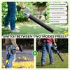 Electric Leaf Blower Cordless, 900,000 RPM, 2 x 4.0Ah Batteries