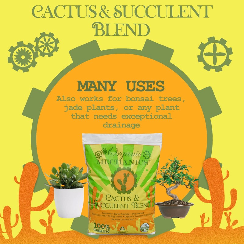 FLORAL Cactus and Succulent Potting Soil, 8 QT