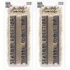 Tim Holtz Idea-Ology 2023 Christmas Holiday Festive Marquee - Bundle