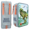 Depesche Dino World 12166 3-Compartment Pencil Case with LED Effects