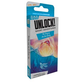 Asmodee Unlock! Short Adventures 11: The Song of The Sea Spray - Immersive Escape Room Card Game for Kids and Adults, Ages 10+, 1-6 Players, 45 Minute Playtime