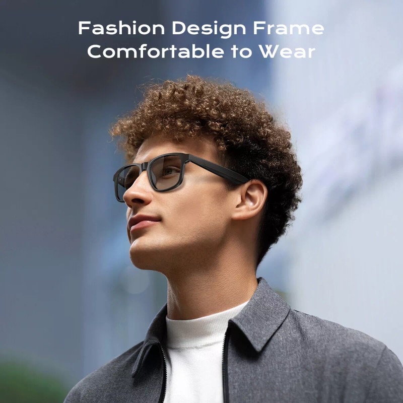 XO Men Smart Glasses Shades Photochromic Bluetooth Audio Sunglasses UV400