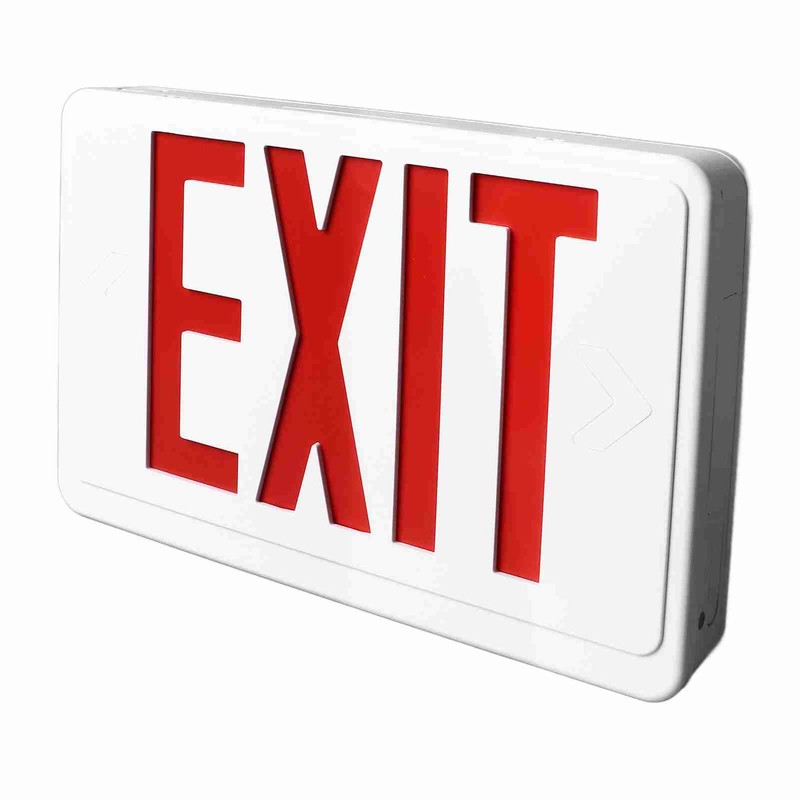 LED Emergency Exit Sign Professional IP30 Protection Grade Long Lasting