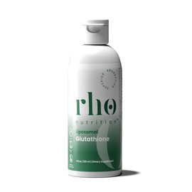 Rho Nutrition Liposomal Glutathione - Ultra High Absorption Liquid Glutathione Supplement - Supports Natural Detoxification, Immune System, Skin Health, Mental Clarity & Overall Well-Being