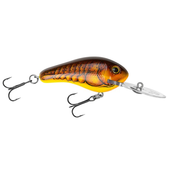 Northland Tackle RDKB2-BCW Rattlin' Diving Killer B2 - Brown Crawdad, 2.25in, 1/2oz, Multi,One Size