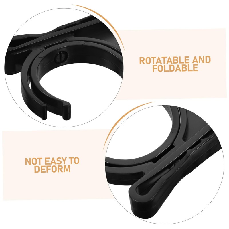 BIUDECO 2-Piece Golf Ball Holder Clip for Belt or Golf