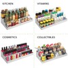 mDesign Spice Rack for Kitchen Cupboard and Worktop - Extendable