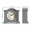 Jones Clocks® Kensington mantel clock | Classic arch top clock