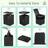 Panmout 16.5" XL Portable Toilet for Camping, Foldable Travel Toilet