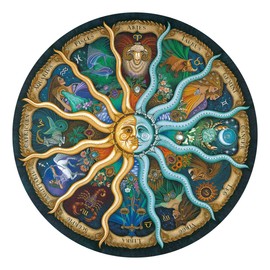Ingooood-Jigsaw Puzzles for Adults 500 Pieces- Imagination Series- Zodiac Horoscope Puzzle Toys
