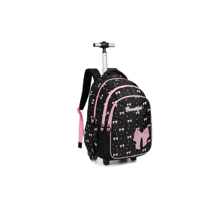 kingdisen Women Large Rolling travel Backpack for kids, Wheeled Backpack