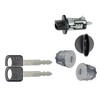 Ford Ignition Switch Lock Cylinder + Pair (2) Door Lock