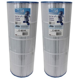 Unicel C-8316 Swimming Pool Replacement Filter Cartridge for Hayward XStream CC1500 (2 Pack)