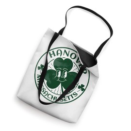 Hanover Massachusetts Irish Shamrock MA Retro Souvenir Tote Bag