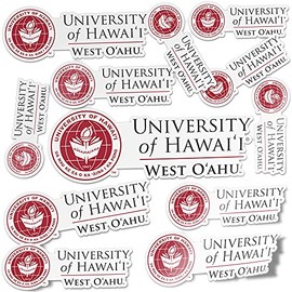 University of Hawaii West Oahu Pueo Owl Sticker Vinyl Decal Laptop Water Bottle Car Scrapbook (Sheet Type 3)