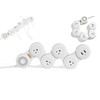 Flexible Surge Protector Power Strip, 6 Feet Long Cord 4