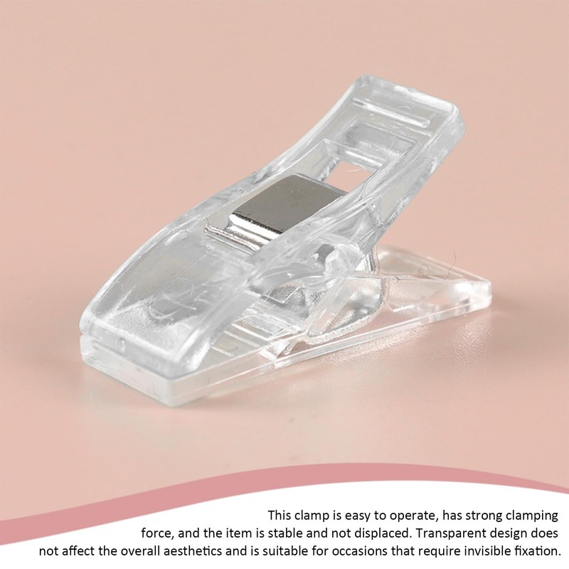 16pcs Blind Clips Curtain Clips Plastic Clips Clothes Clips Fixed