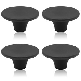 Uenhoy 4 Pcs Dutch Oven Knob Bakelite Pan Pot Lid Handle Replacement Knobs for Le Creuset, Aldi, Lodge and Other Enameled Dutch Oven, Black
