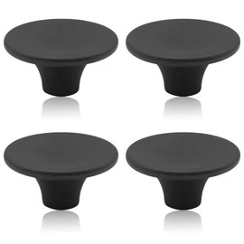 Uenhoy 4 Pcs Dutch Oven Knob Bakelite Pan Pot Lid Handle Replacement Knobs for Le Creuset, Aldi, Lodge and Other Enameled Dutch Oven, Black